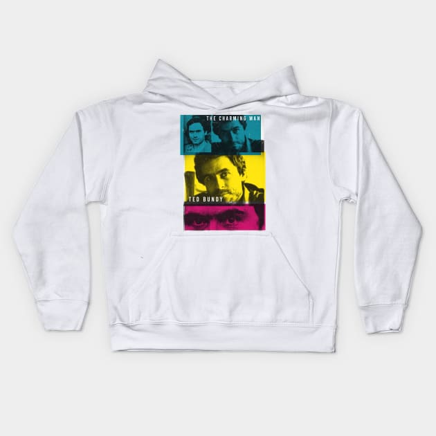 the charming man ted bundy Kids Hoodie by psninetynine